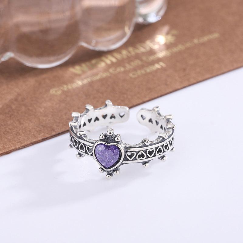 Luxe Contour Adjustable Ring - Silver - ring