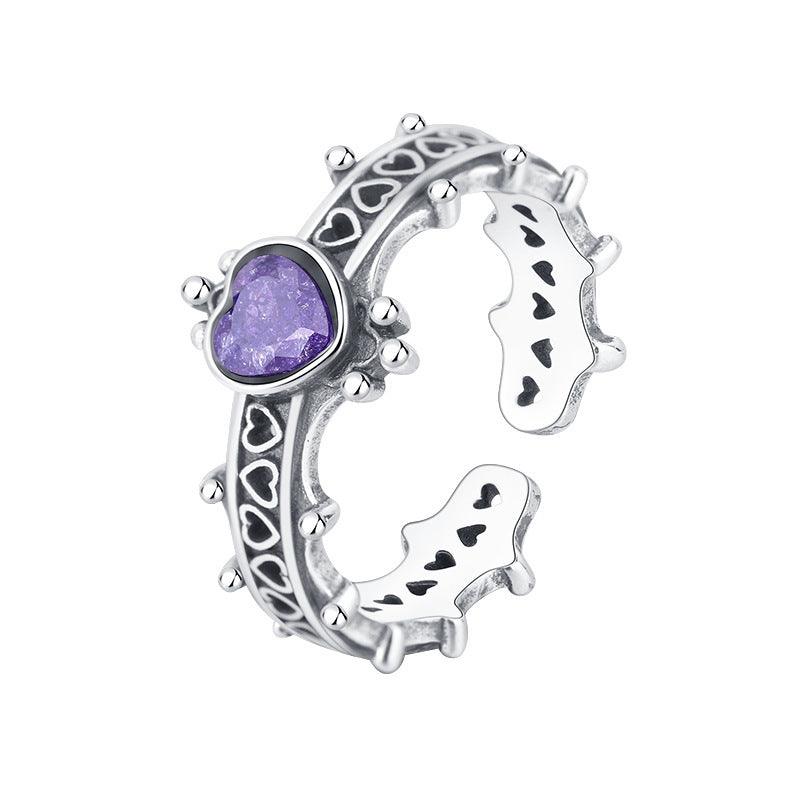 Luxe Contour Adjustable Ring - Silver - ring