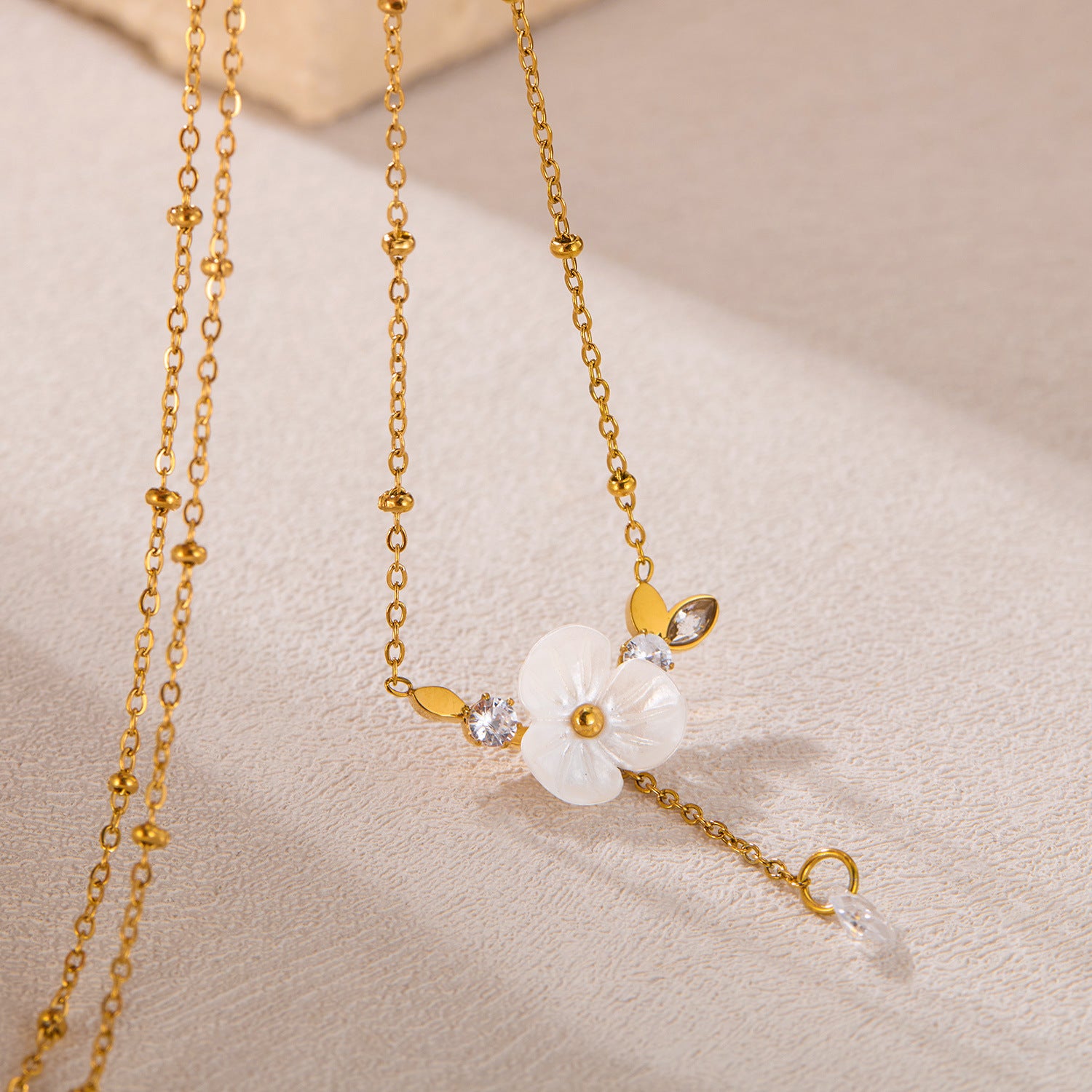 Special-interest Design Camellia Necklace - 2611 Necklace - necklace