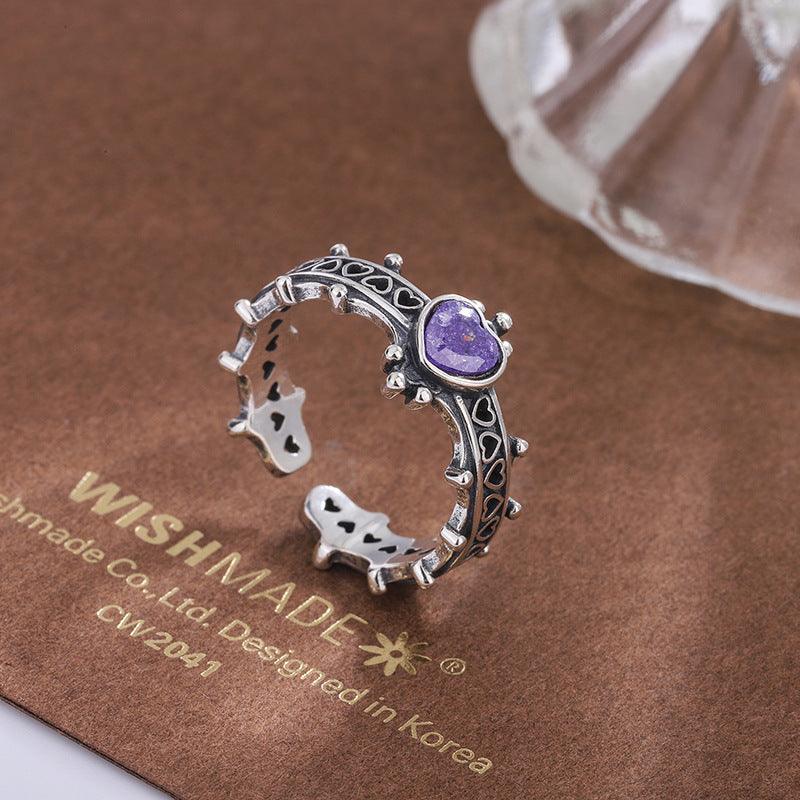 Luxe Contour Adjustable Ring - Silver - ring