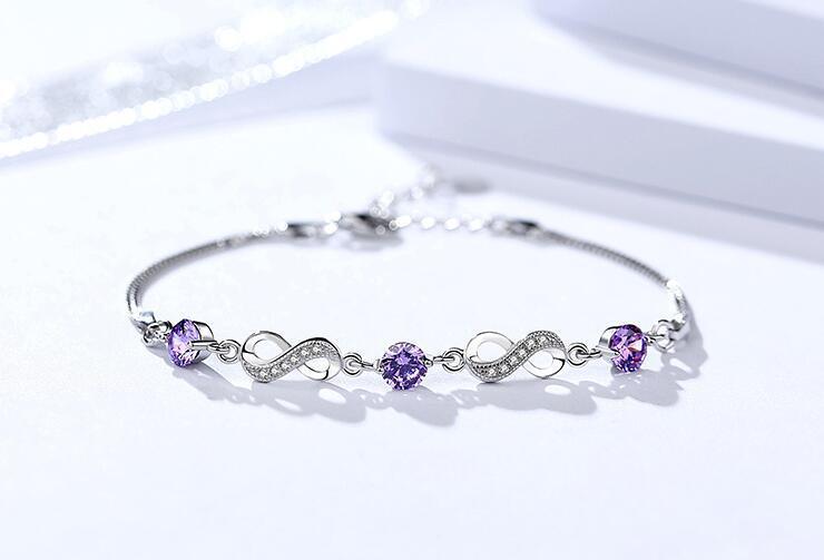 Damila Crystal Inlay Bracelet - bracelet