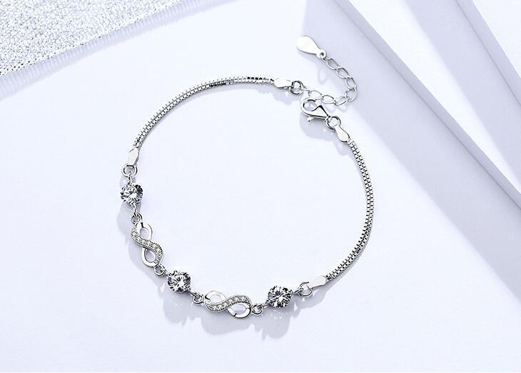 Damila Crystal Inlay Bracelet - bracelet