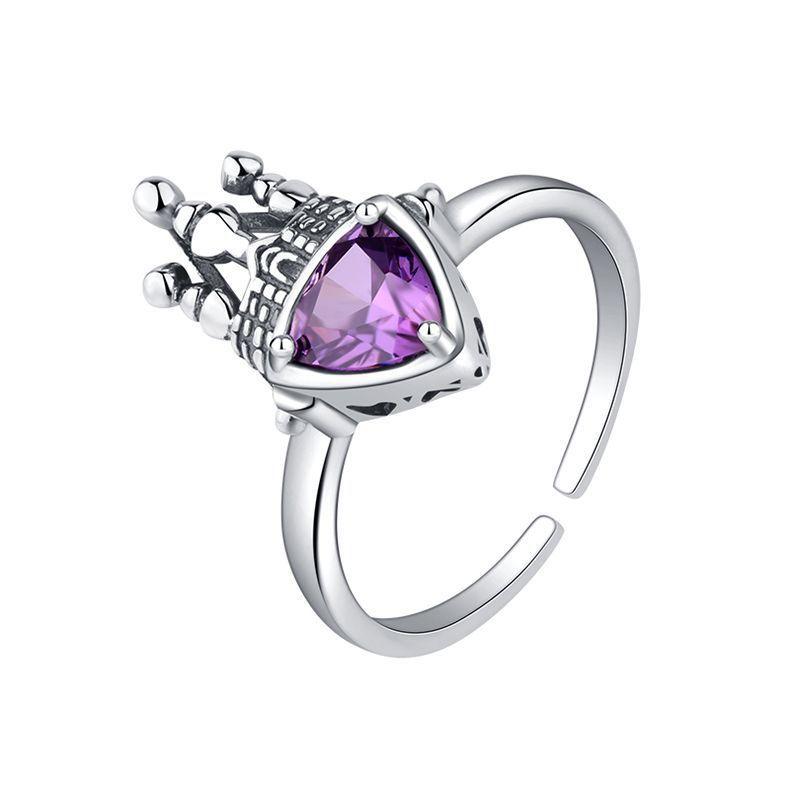 Modern Lattice 925 Silver Ring - Silver - ring