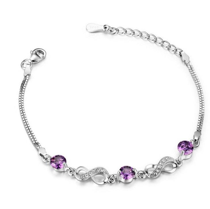 Damila Crystal Inlay Bracelet - bracelet