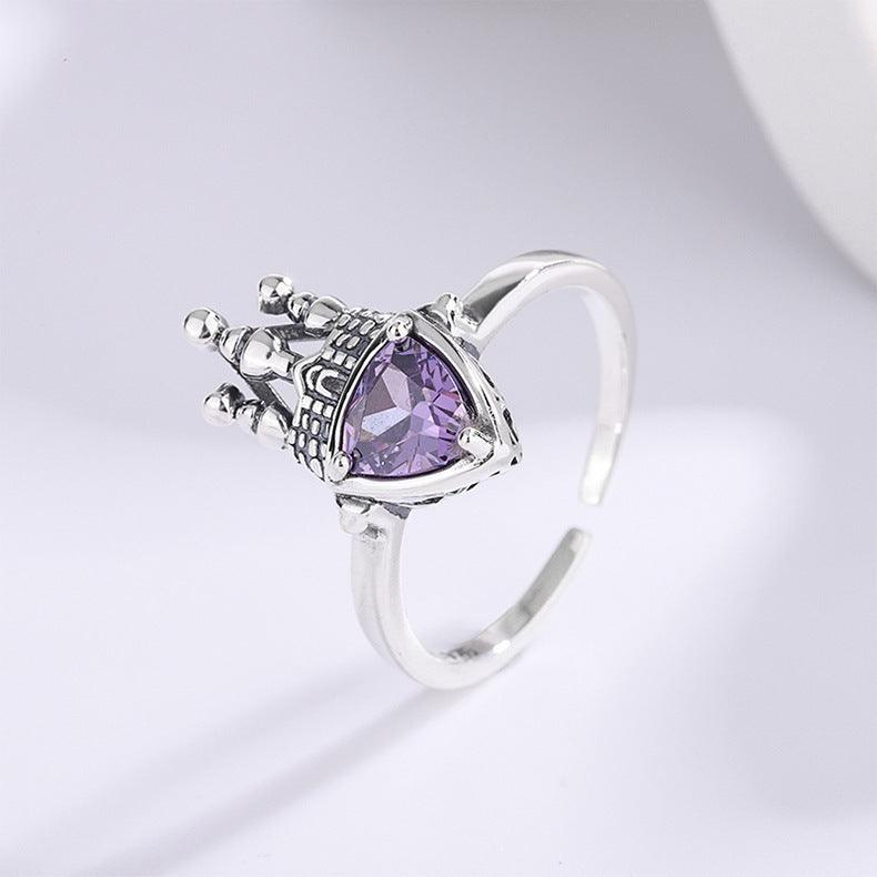 Modern Lattice 925 Silver Ring - Silver - ring