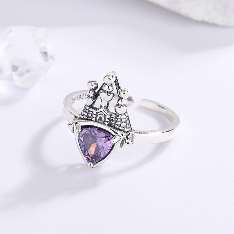 Modern Lattice 925 Silver Ring - Silver - ring
