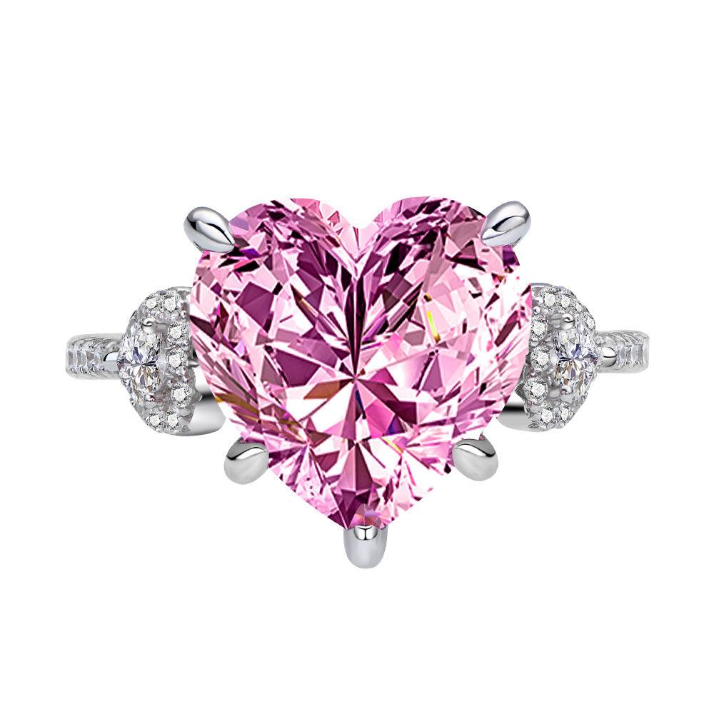 Eternal Embrace Heart Inlay Ring - ring