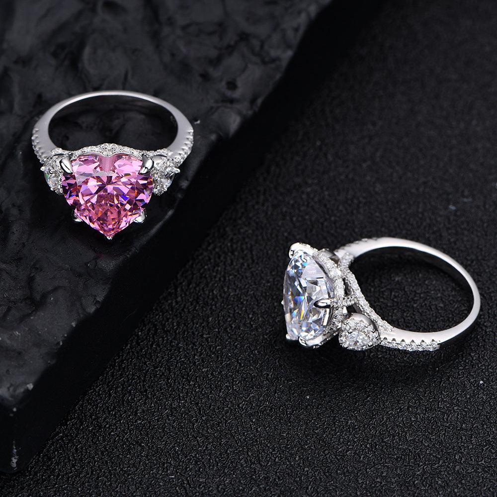 Eternal Embrace Heart Inlay Ring - ring